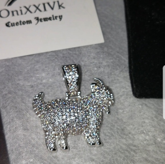 OniXXIVk Other - 🔥Iced Out Custom The Goat Pendant🔥